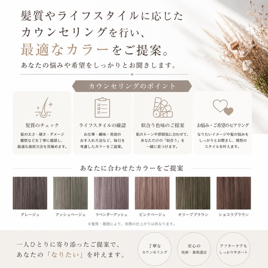 カウンセリングであなたの理想を実現